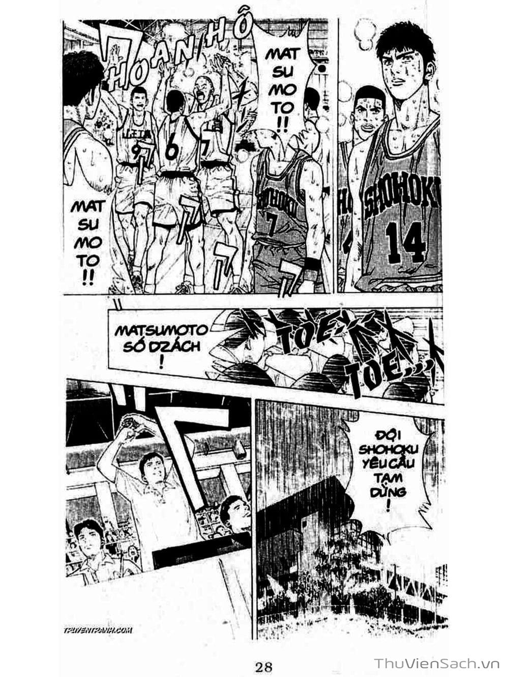 Truyện Tranh Cao Thủ Bóng Rổ - Slam Dunk trang 4614