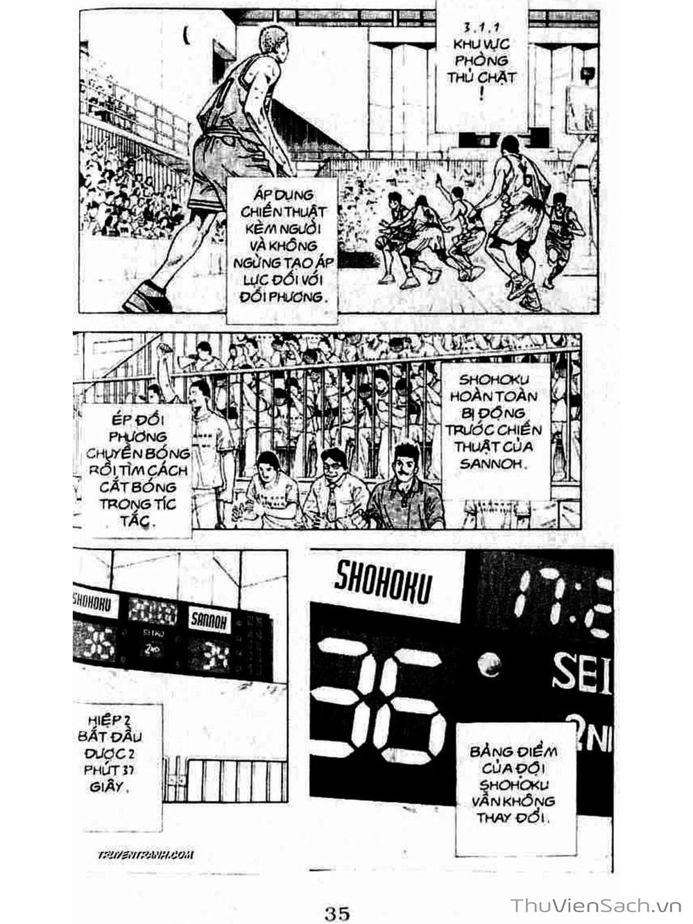 Truyện Tranh Cao Thủ Bóng Rổ - Slam Dunk trang 4620