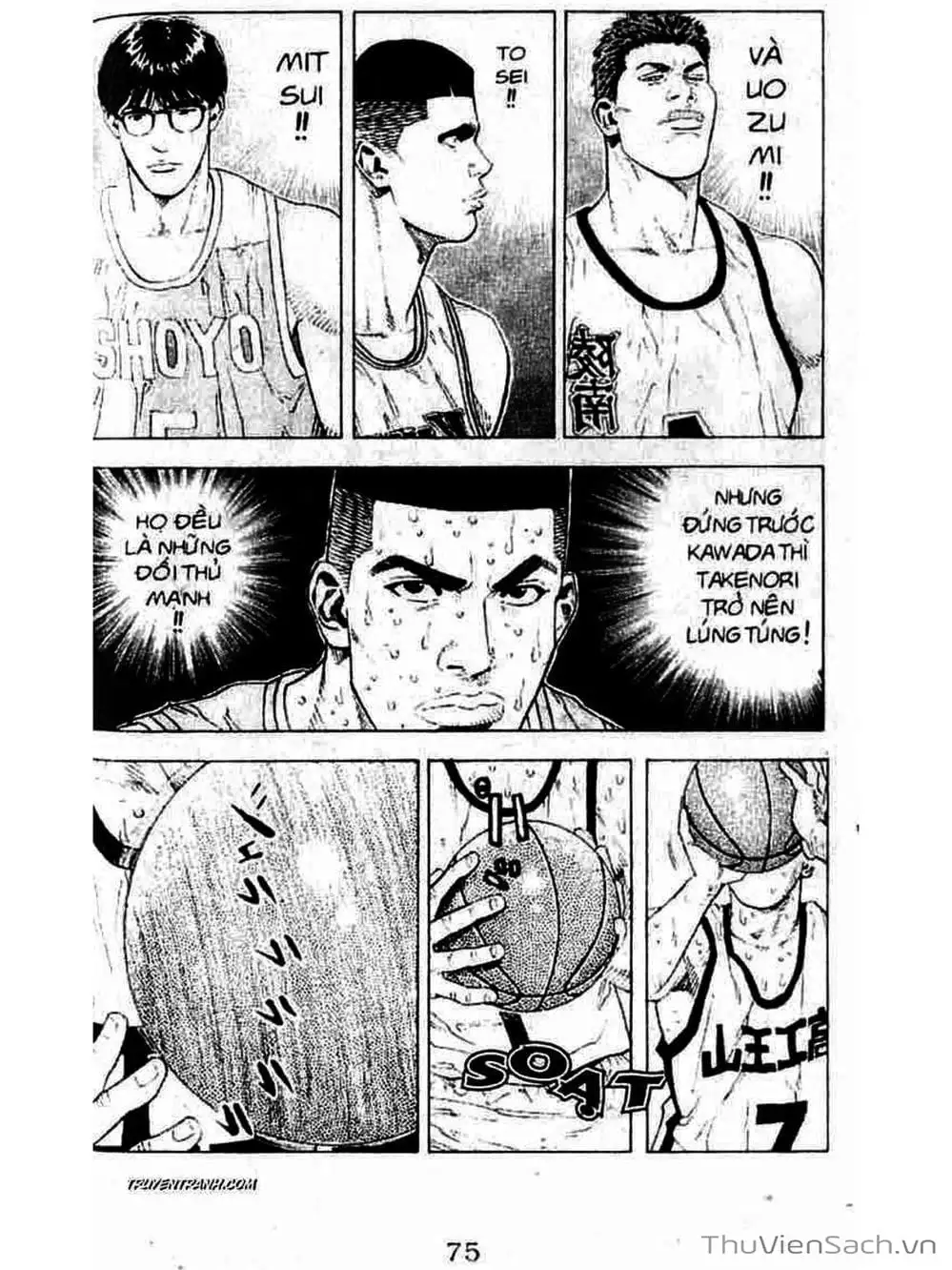 Truyện Tranh Cao Thủ Bóng Rổ - Slam Dunk trang 6