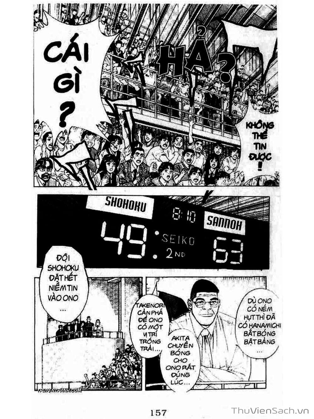 Truyện Tranh Cao Thủ Bóng Rổ - Slam Dunk trang 4885