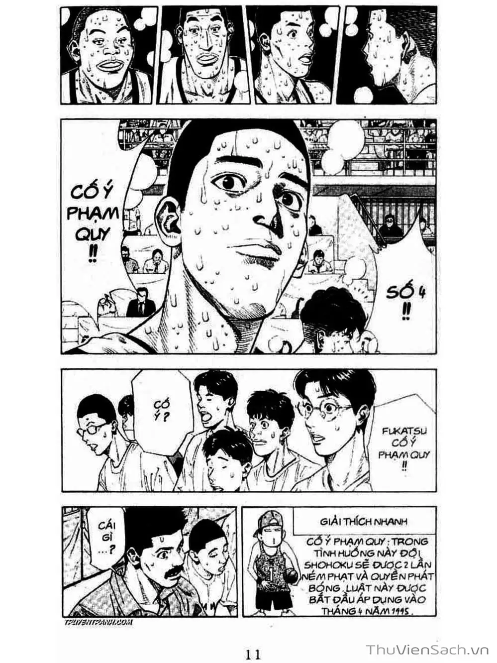 Truyện Tranh Cao Thủ Bóng Rổ - Slam Dunk trang 6
