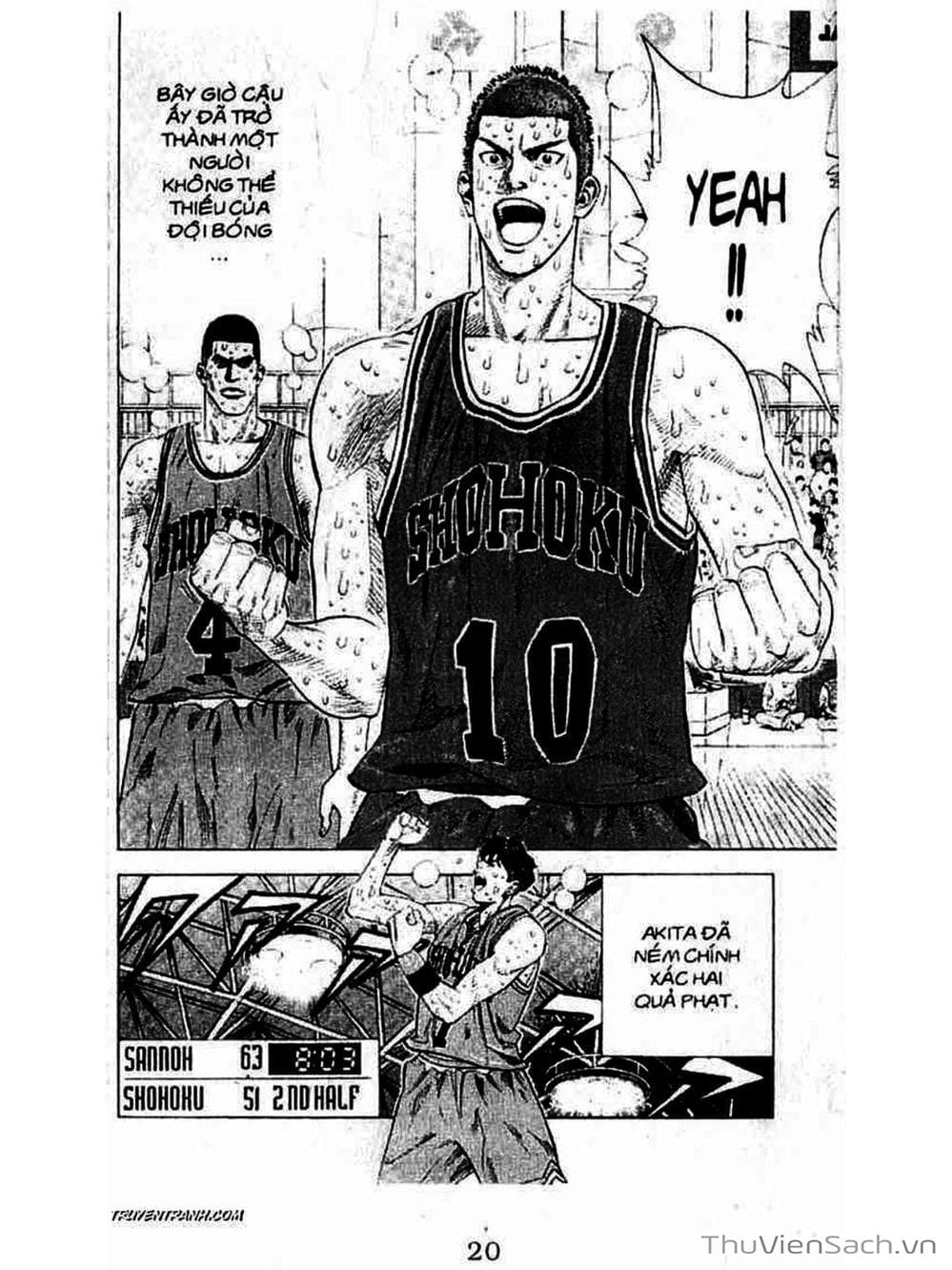 Truyện Tranh Cao Thủ Bóng Rổ - Slam Dunk trang 4903