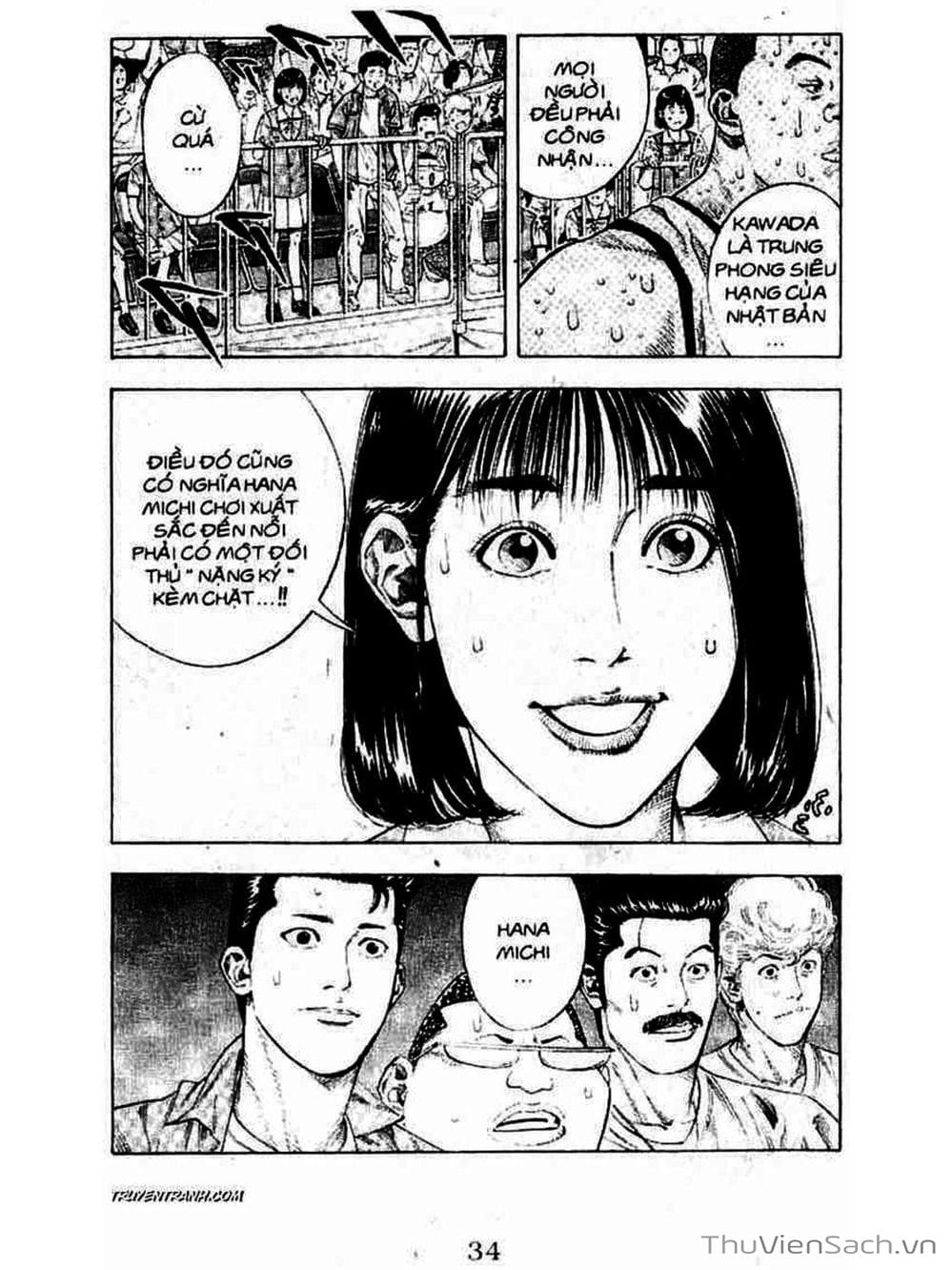 Truyện Tranh Cao Thủ Bóng Rổ - Slam Dunk trang 4916