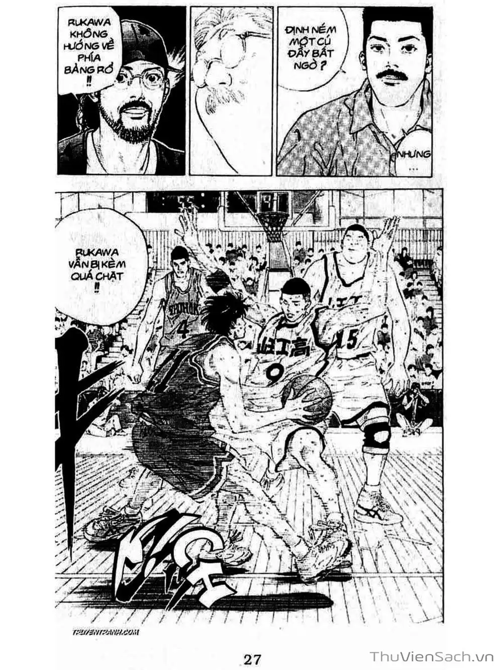 Truyện Tranh Cao Thủ Bóng Rổ - Slam Dunk trang 6