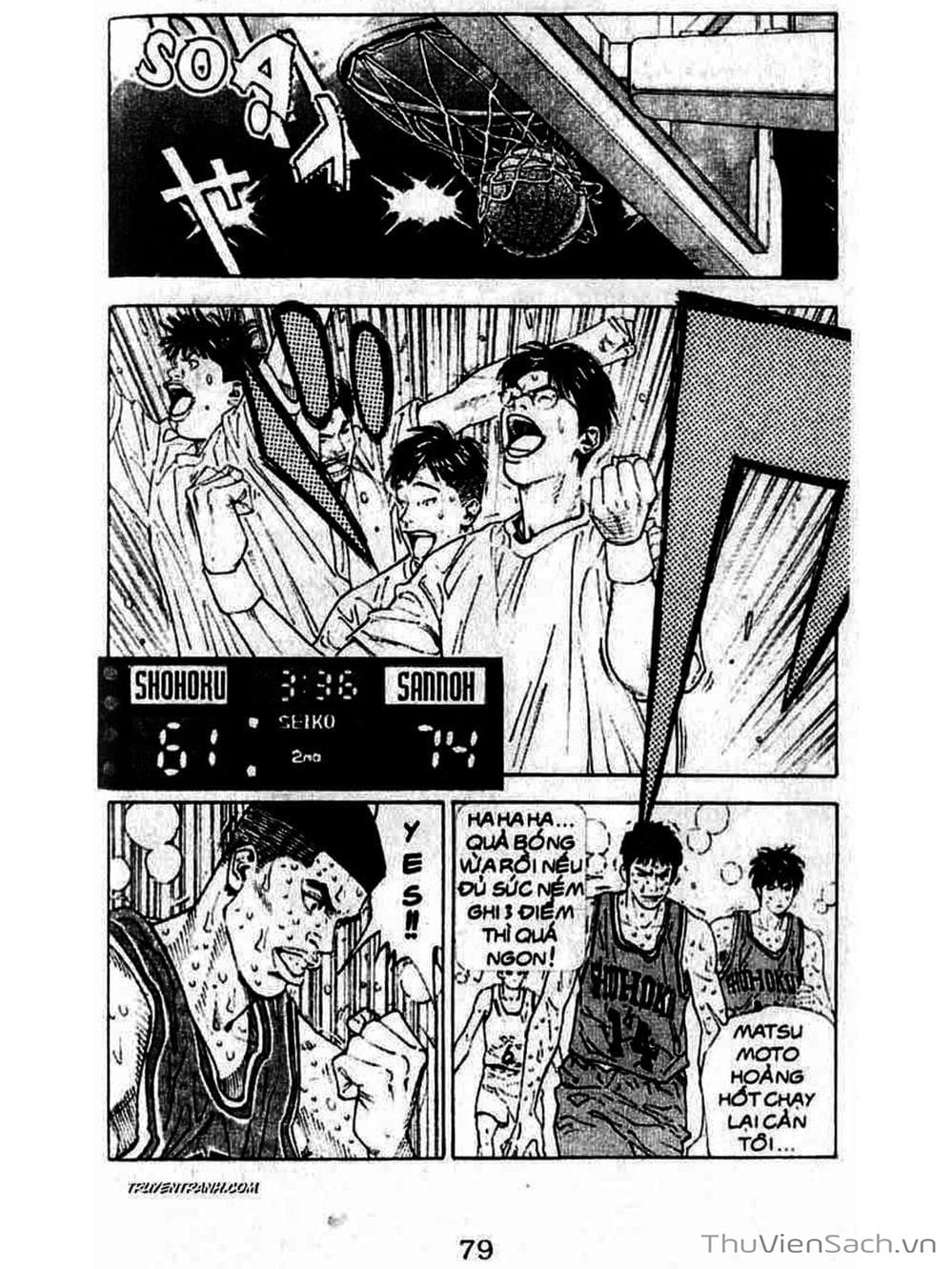 Truyện Tranh Cao Thủ Bóng Rổ - Slam Dunk trang 5113