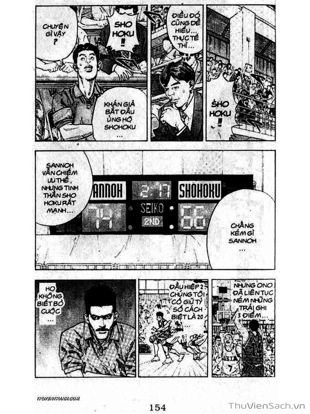 Truyện Tranh Cao Thủ Bóng Rổ - Slam Dunk trang 5184