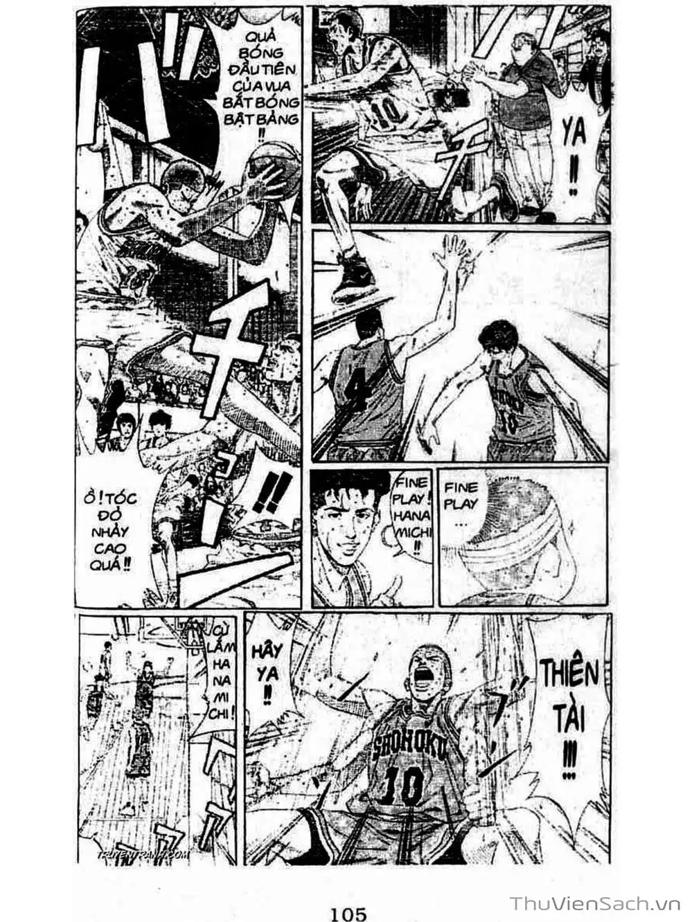 Truyện Tranh Cao Thủ Bóng Rổ - Slam Dunk trang 6