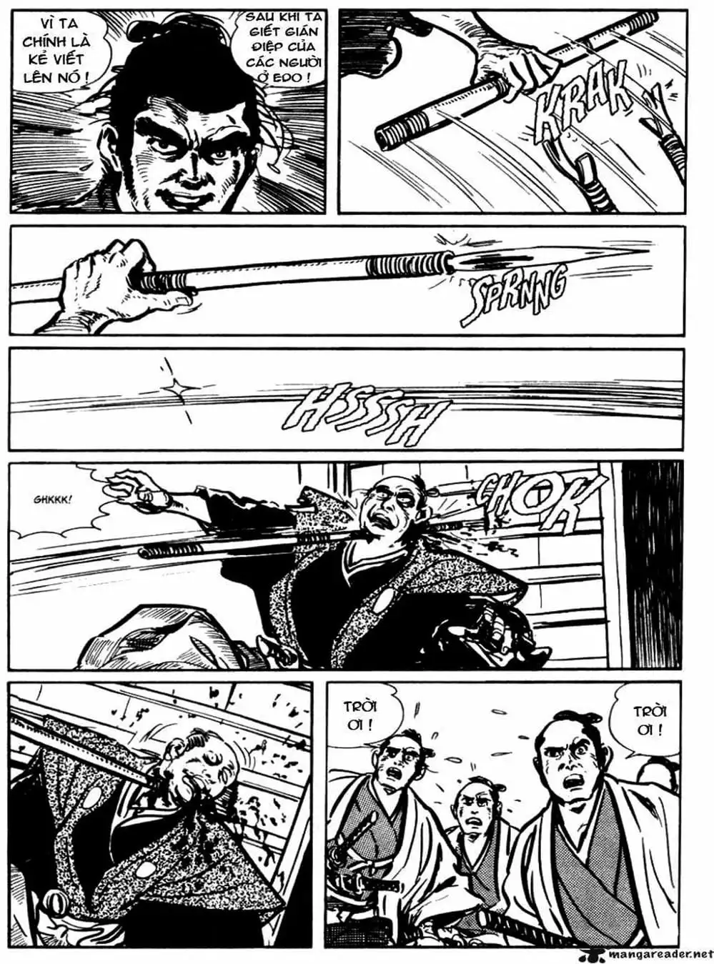 Truyện Tranh Sói Mang Con - Lone Wolf And Cub trang 5