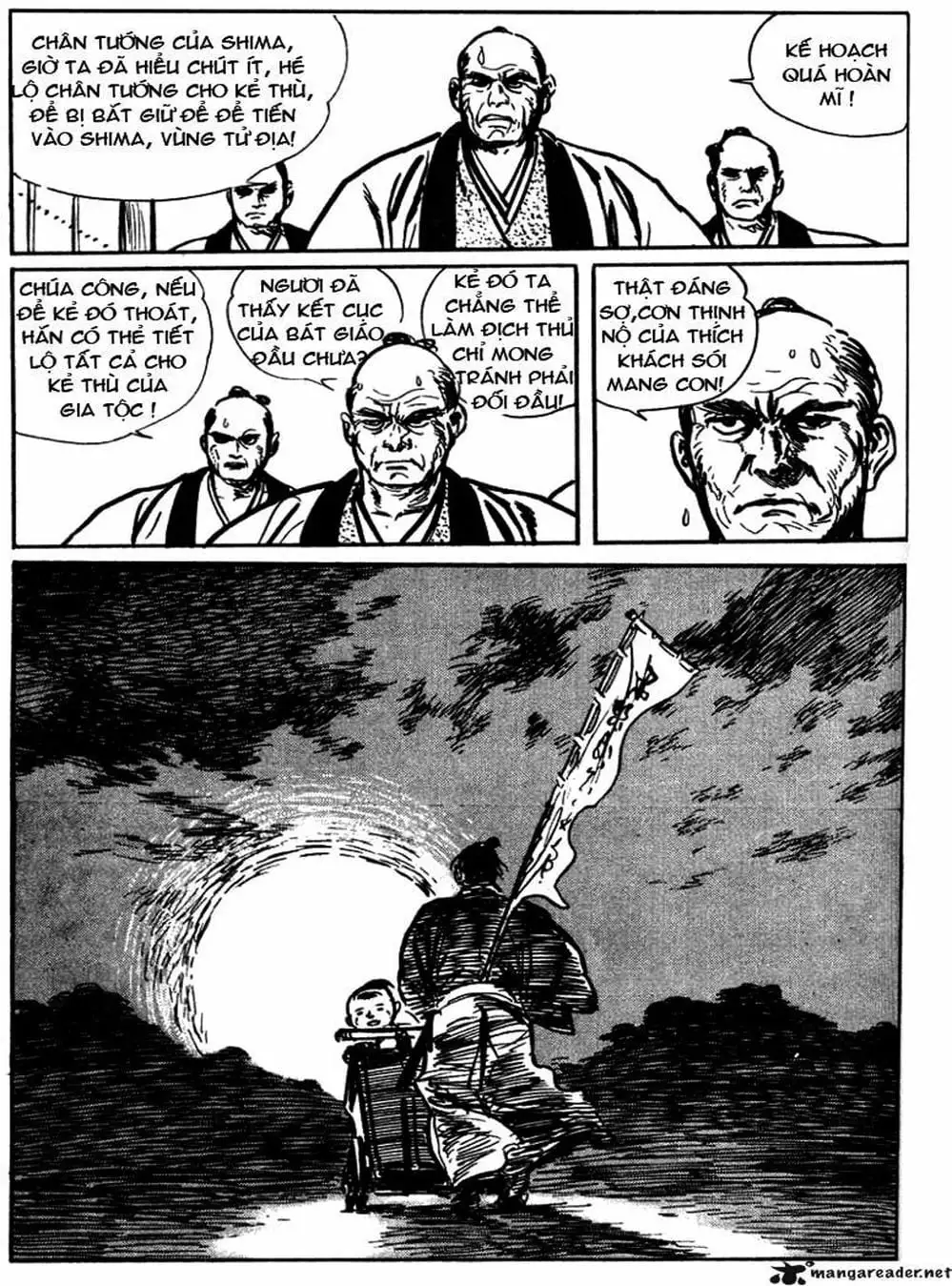 Truyện Tranh Sói Mang Con - Lone Wolf And Cub trang 5