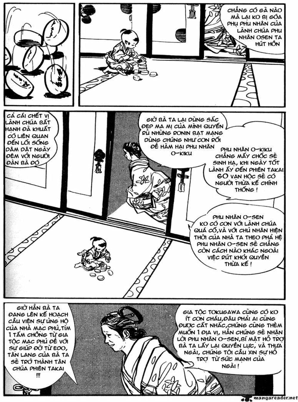 Truyện Tranh Sói Mang Con - Lone Wolf And Cub trang 5