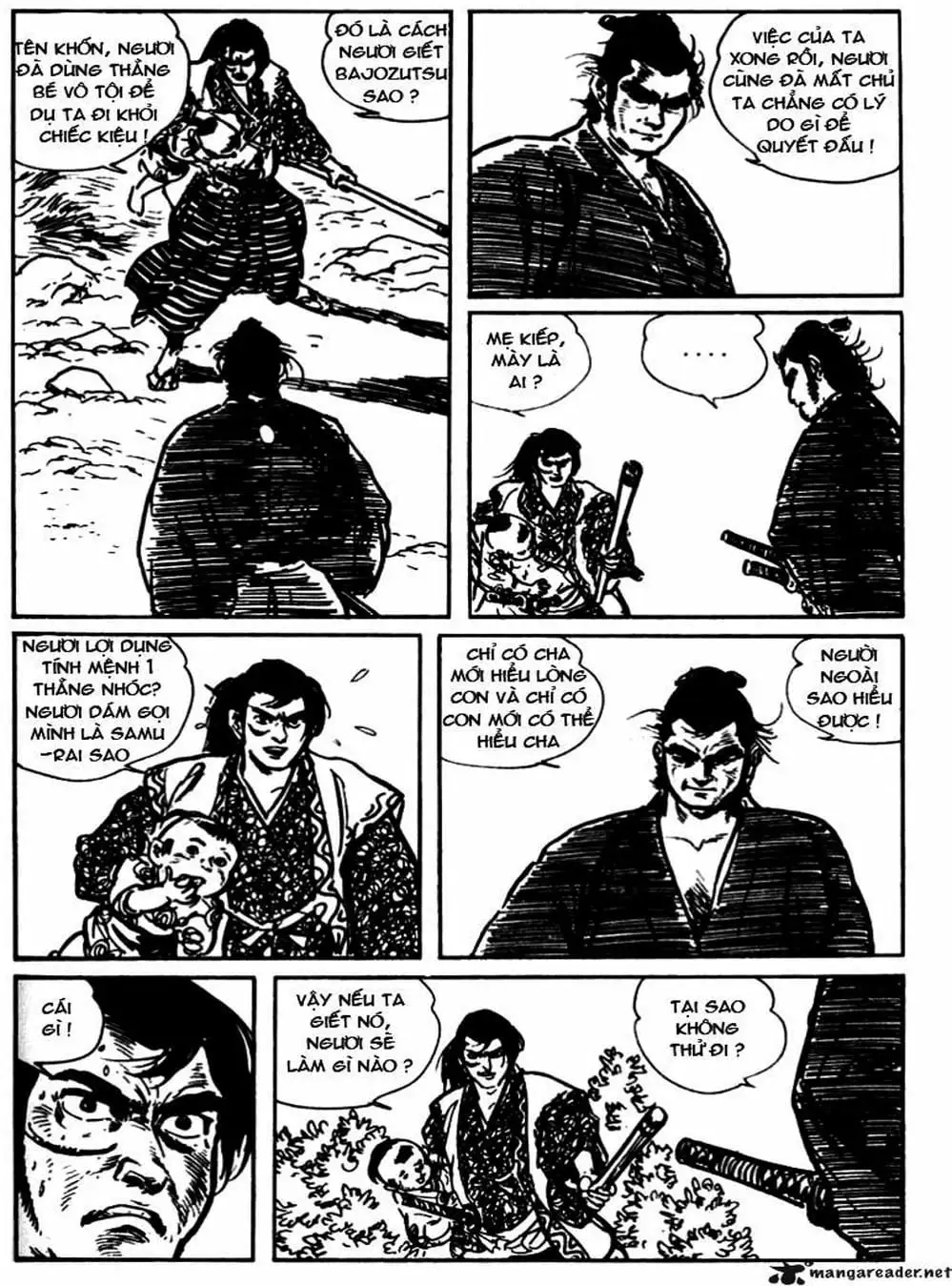 Truyện Tranh Sói Mang Con - Lone Wolf And Cub trang 5