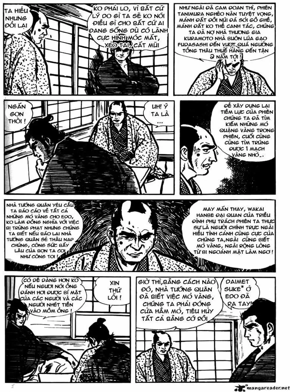 Truyện Tranh Sói Mang Con - Lone Wolf And Cub trang 5