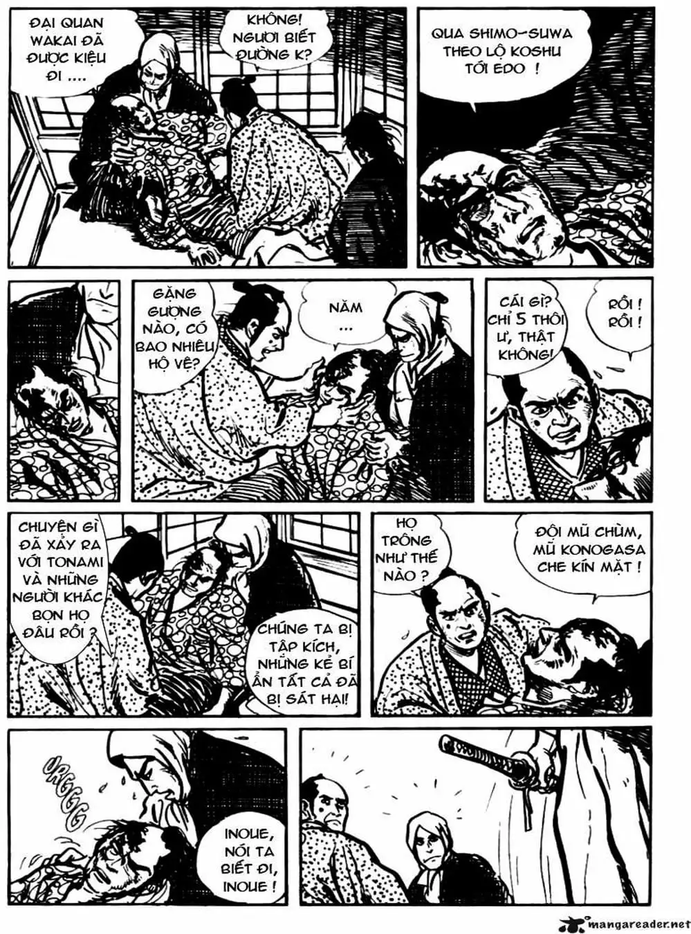 Truyện Tranh Sói Mang Con - Lone Wolf And Cub trang 5