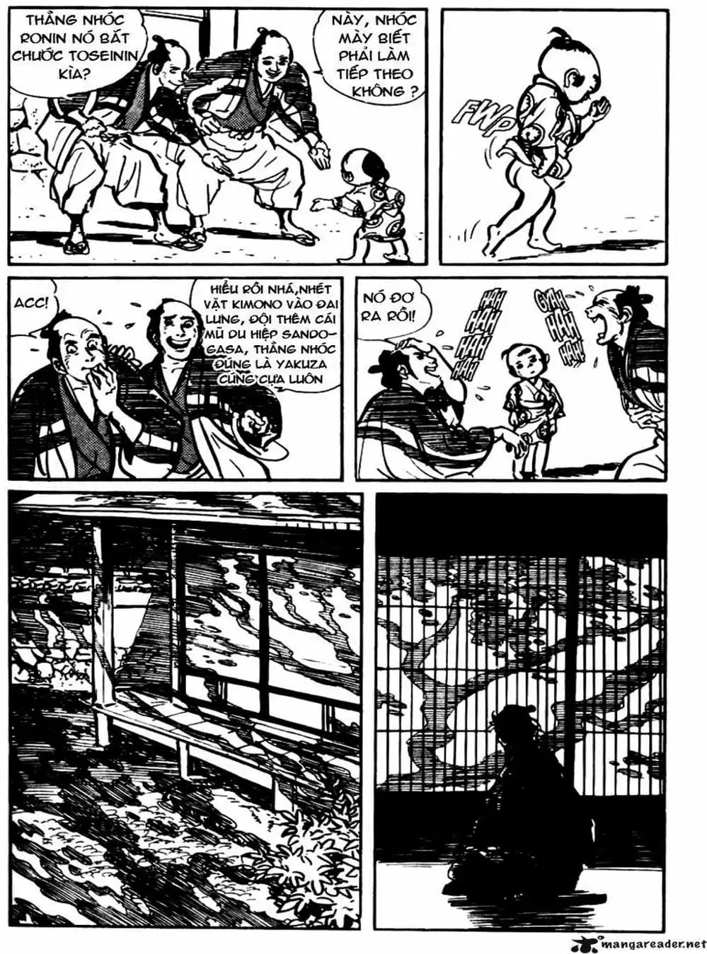 Truyện Tranh Sói Mang Con - Lone Wolf And Cub trang 5