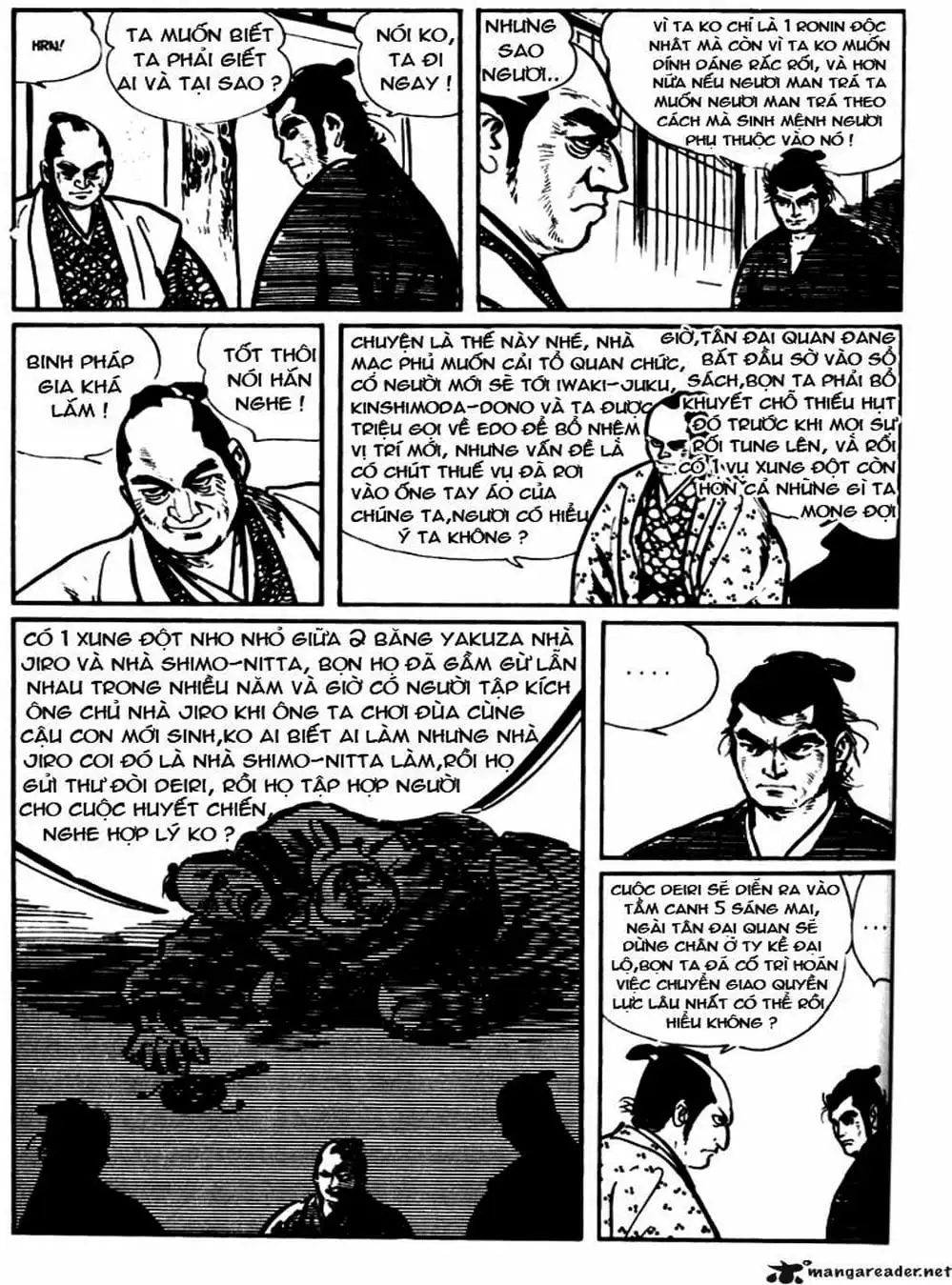 Truyện Tranh Sói Mang Con - Lone Wolf And Cub trang 5