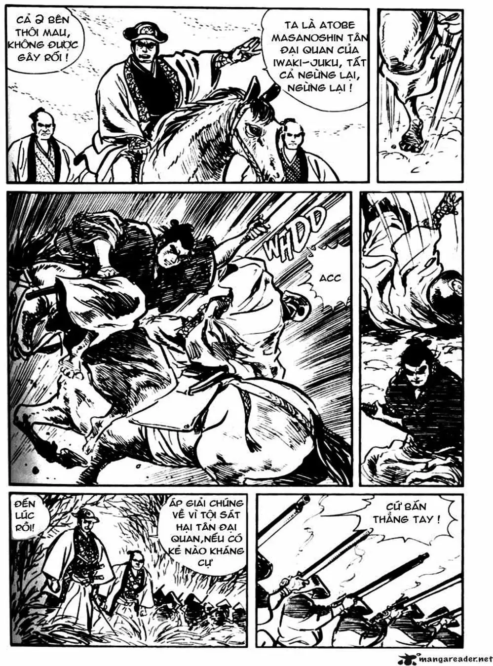 Truyện Tranh Sói Mang Con - Lone Wolf And Cub trang 5