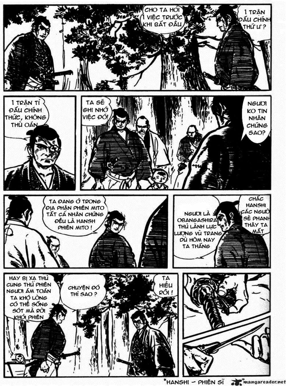 Truyện Tranh Sói Mang Con - Lone Wolf And Cub trang 5