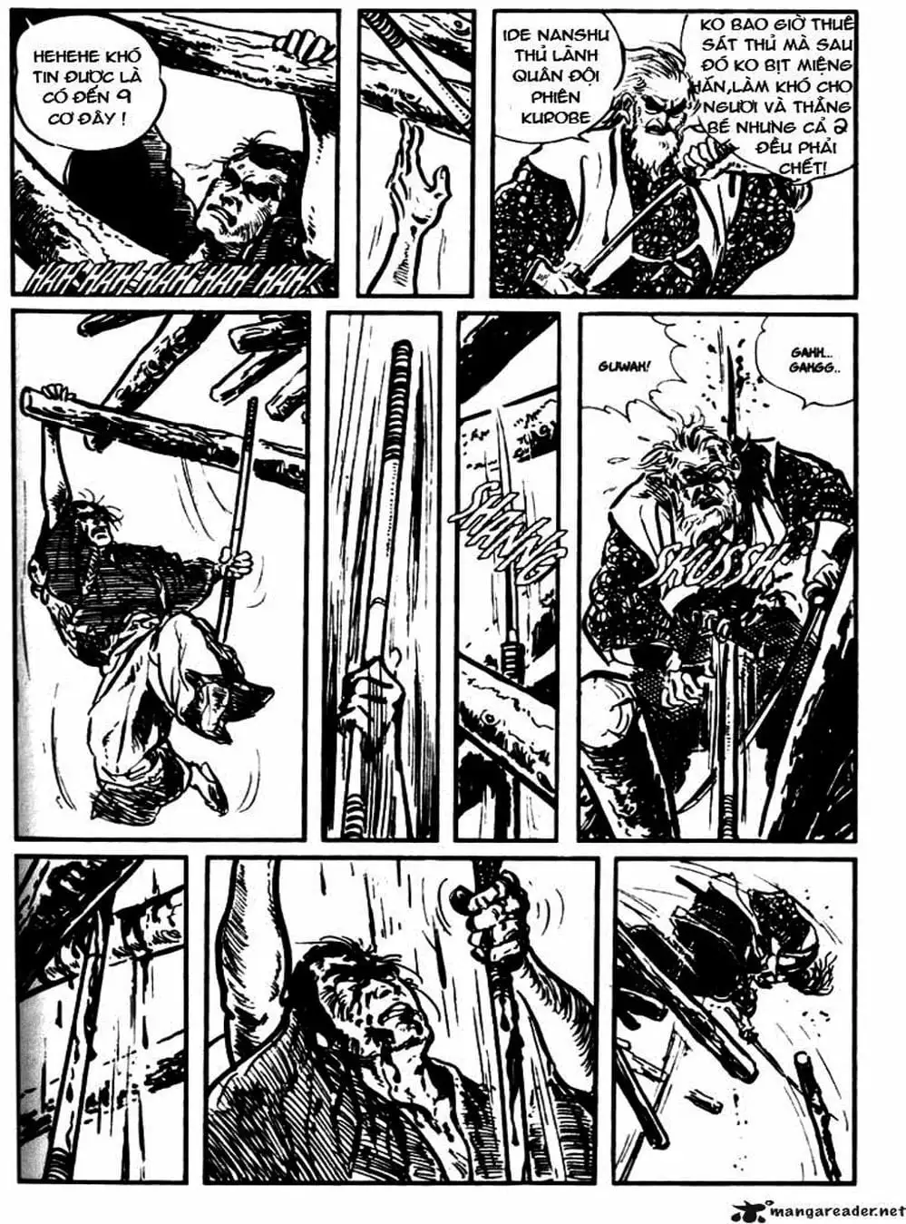 Truyện Tranh Sói Mang Con - Lone Wolf And Cub trang 5