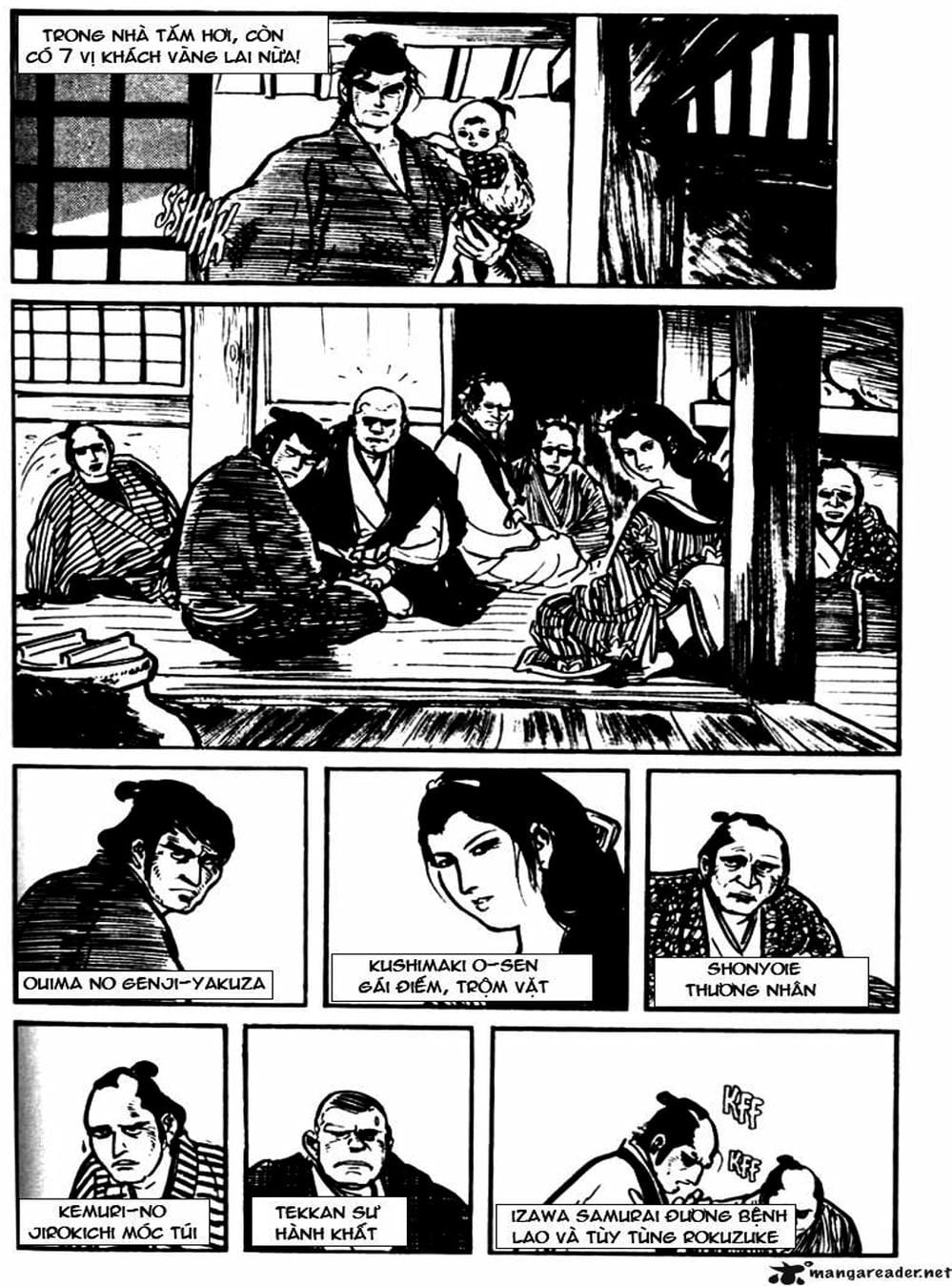 Truyện Tranh Sói Mang Con - Lone Wolf And Cub trang 5