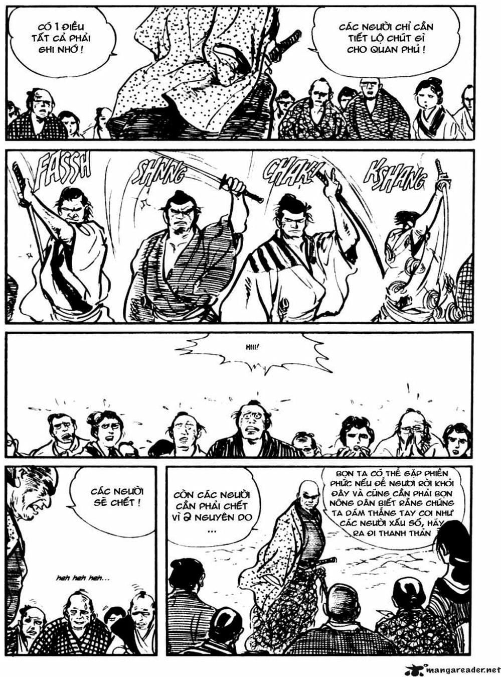 Truyện Tranh Sói Mang Con - Lone Wolf And Cub trang 5