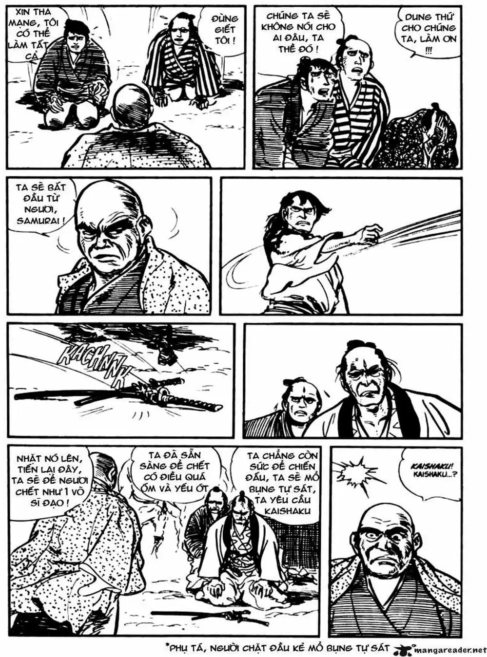 Truyện Tranh Sói Mang Con - Lone Wolf And Cub trang 5