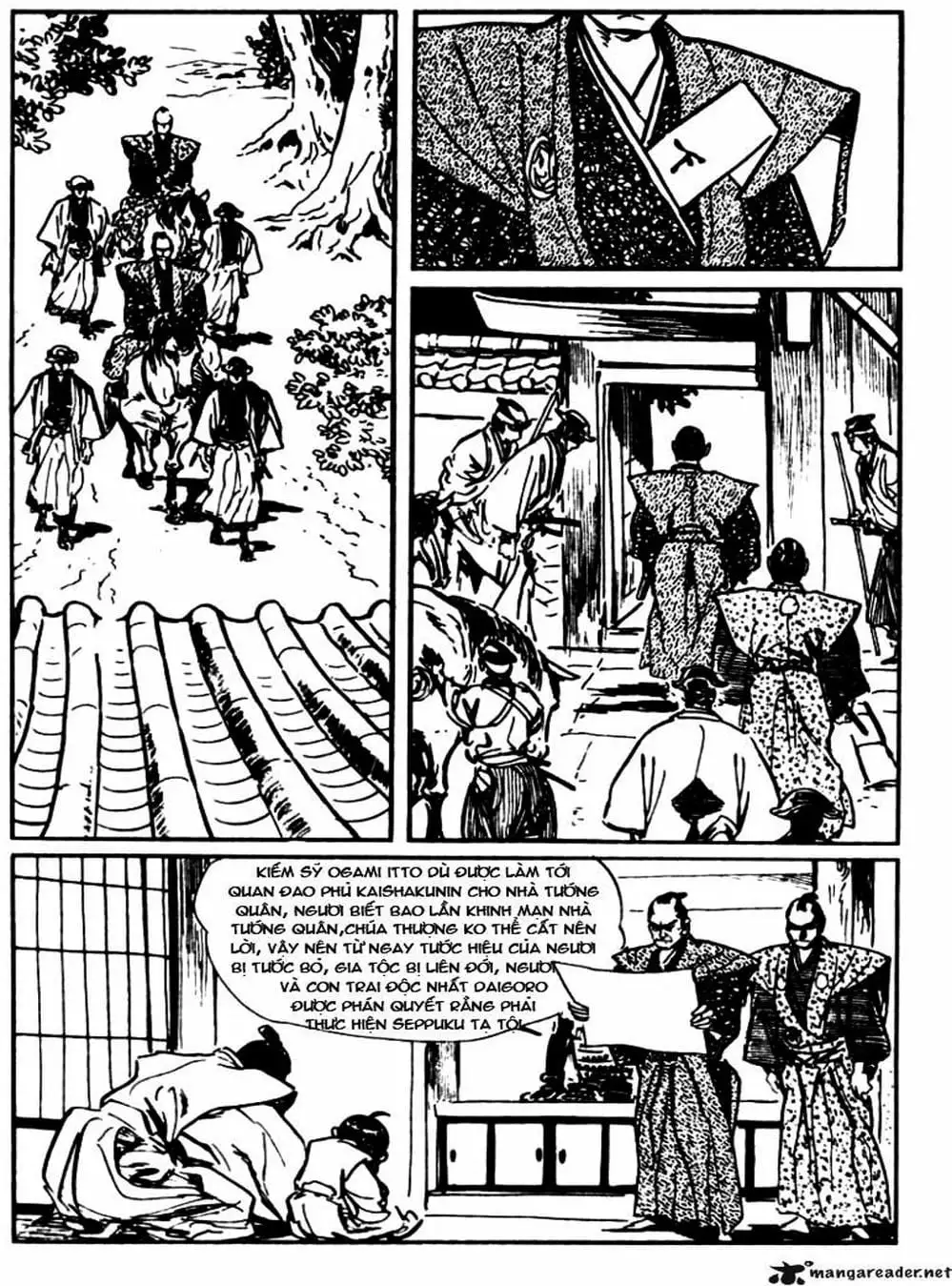 Truyện Tranh Sói Mang Con - Lone Wolf And Cub trang 5