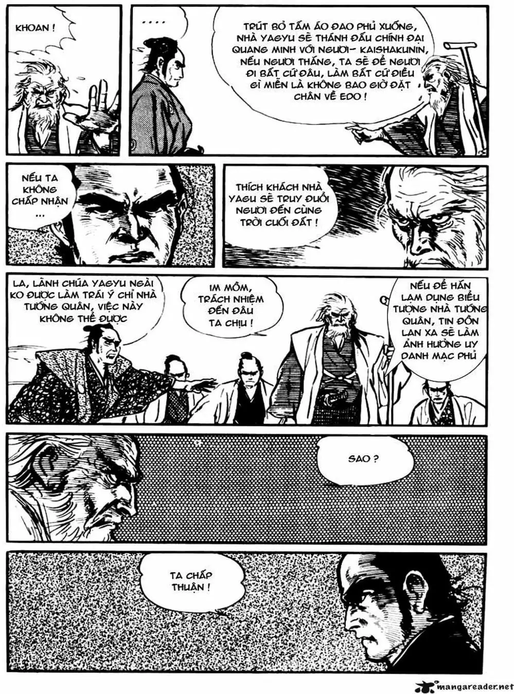 Truyện Tranh Sói Mang Con - Lone Wolf And Cub trang 5