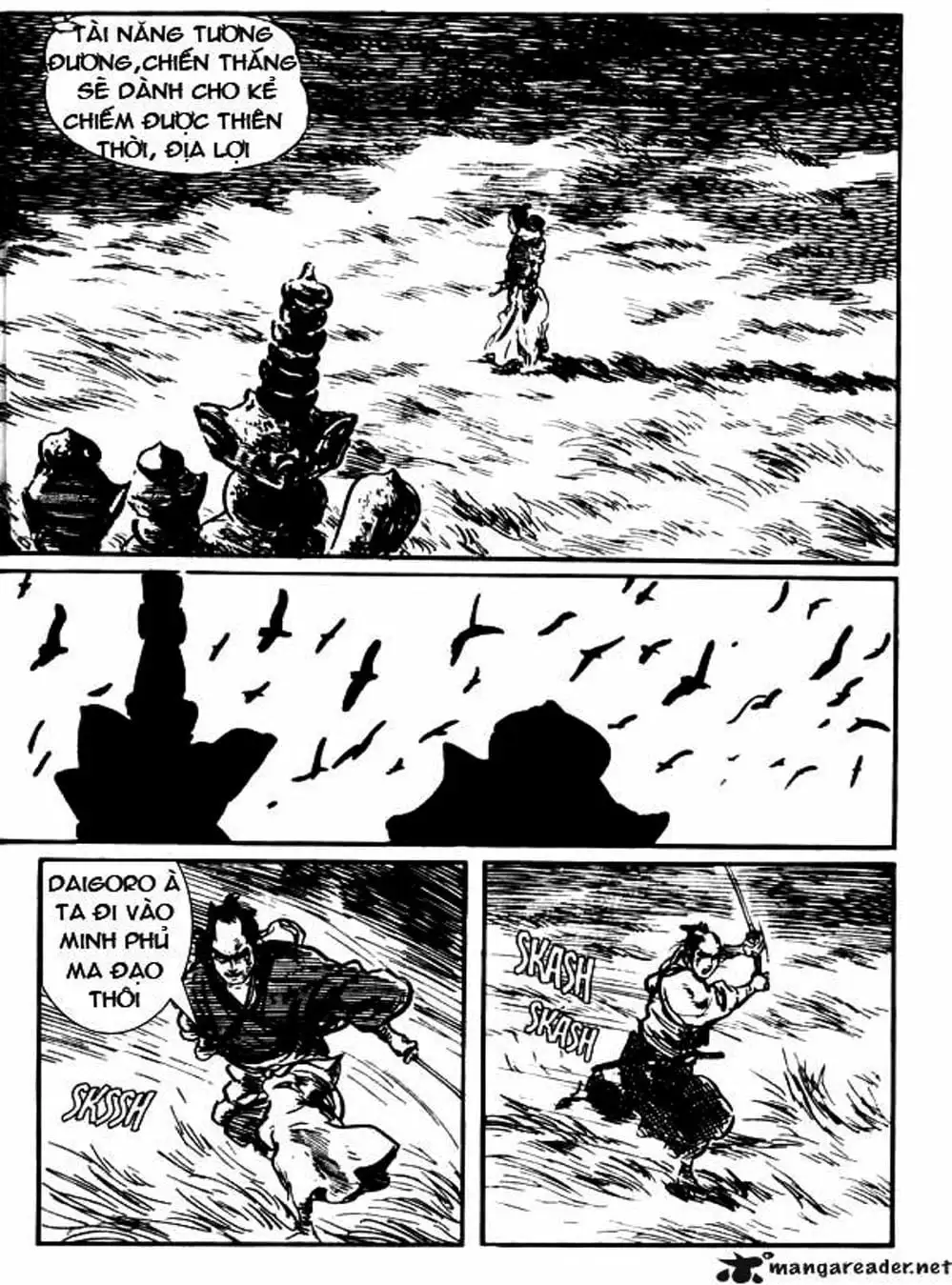 Truyện Tranh Sói Mang Con - Lone Wolf And Cub trang 5