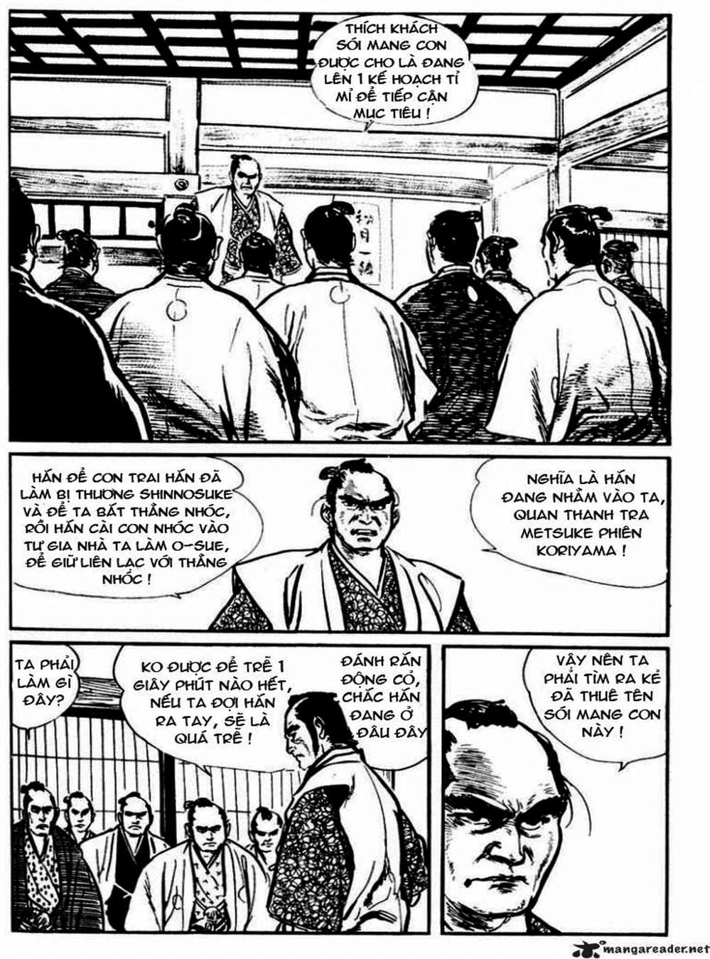 Truyện Tranh Sói Mang Con - Lone Wolf And Cub trang 5