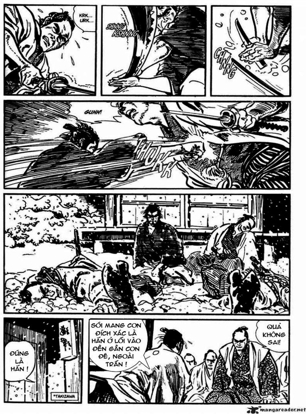 Truyện Tranh Sói Mang Con - Lone Wolf And Cub trang 5