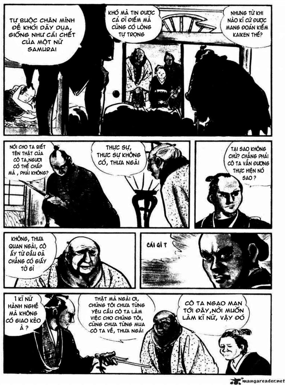 Truyện Tranh Sói Mang Con - Lone Wolf And Cub trang 5