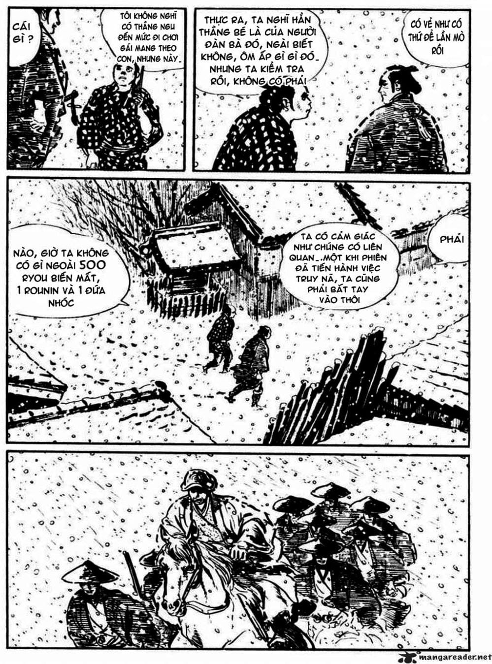 Truyện Tranh Sói Mang Con - Lone Wolf And Cub trang 5