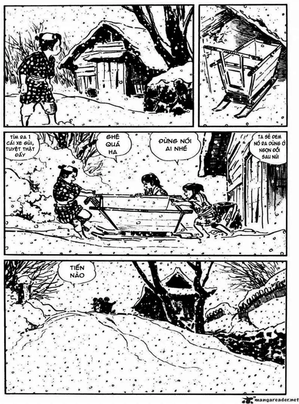 Truyện Tranh Sói Mang Con - Lone Wolf And Cub trang 5