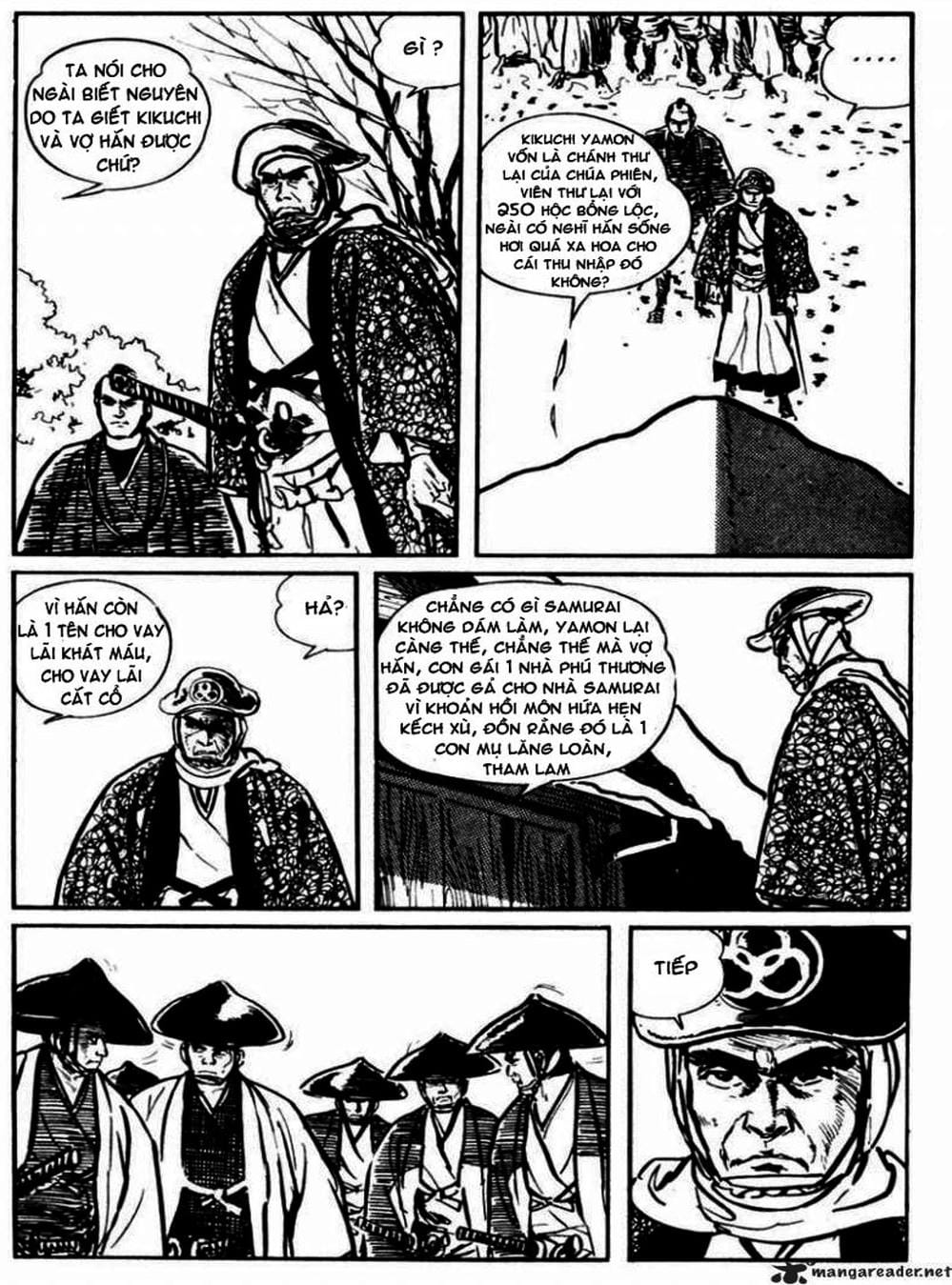 Truyện Tranh Sói Mang Con - Lone Wolf And Cub trang 5