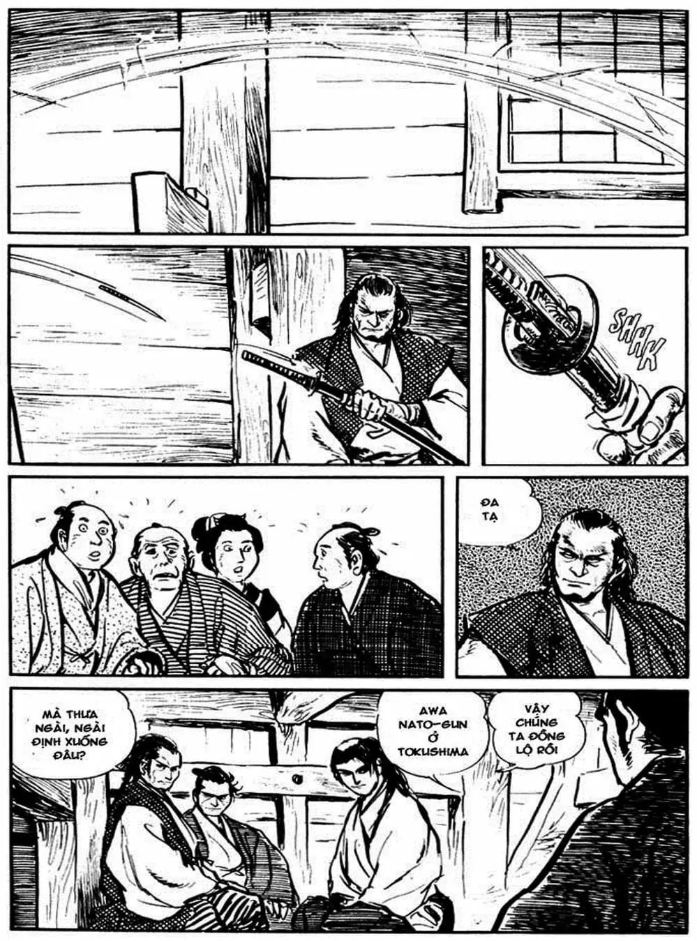 Truyện Tranh Sói Mang Con - Lone Wolf And Cub trang 5