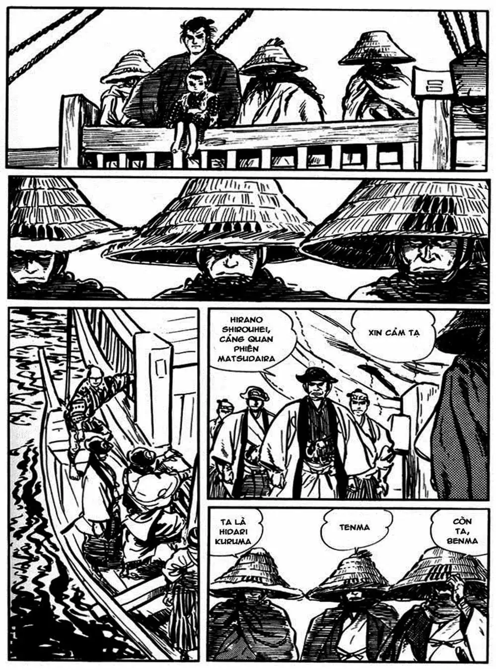 Truyện Tranh Sói Mang Con - Lone Wolf And Cub trang 5