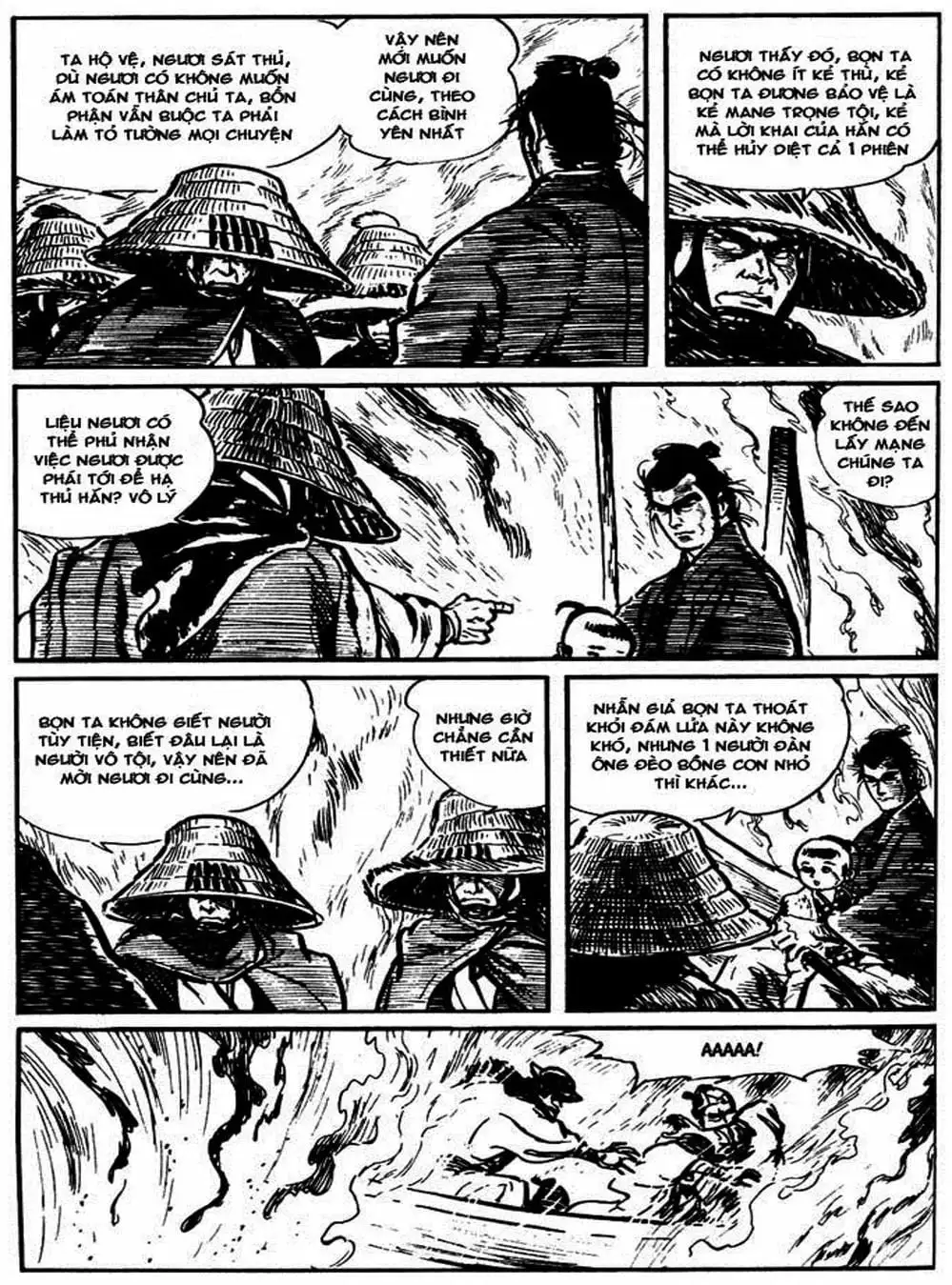 Truyện Tranh Sói Mang Con - Lone Wolf And Cub trang 5