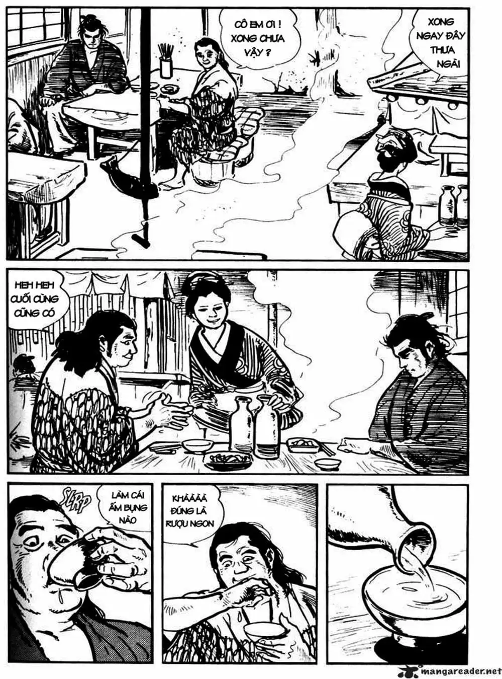 Truyện Tranh Sói Mang Con - Lone Wolf And Cub trang 5