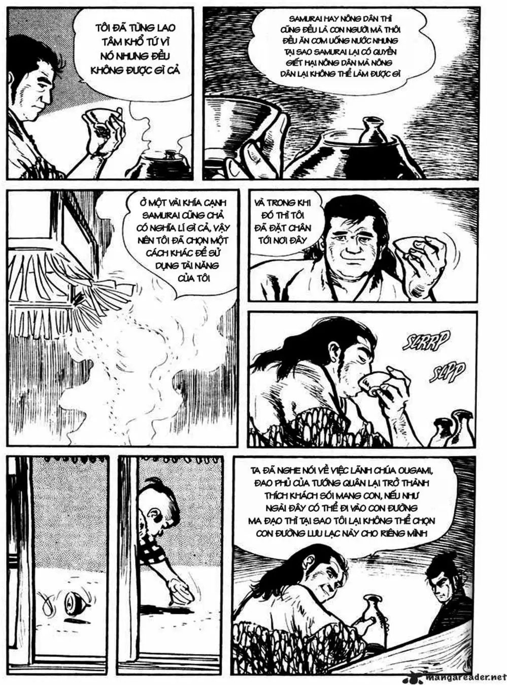 Truyện Tranh Sói Mang Con - Lone Wolf And Cub trang 5