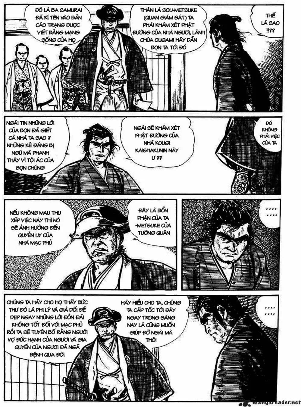 Truyện Tranh Sói Mang Con - Lone Wolf And Cub trang 5