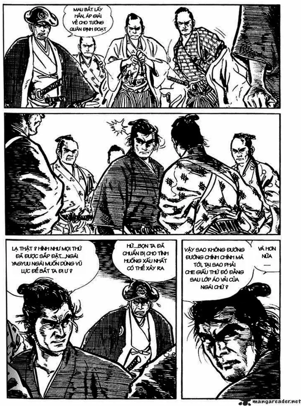 Truyện Tranh Sói Mang Con - Lone Wolf And Cub trang 5