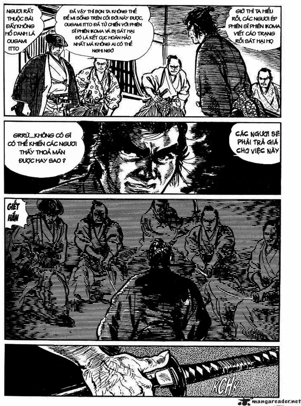 Truyện Tranh Sói Mang Con - Lone Wolf And Cub trang 5