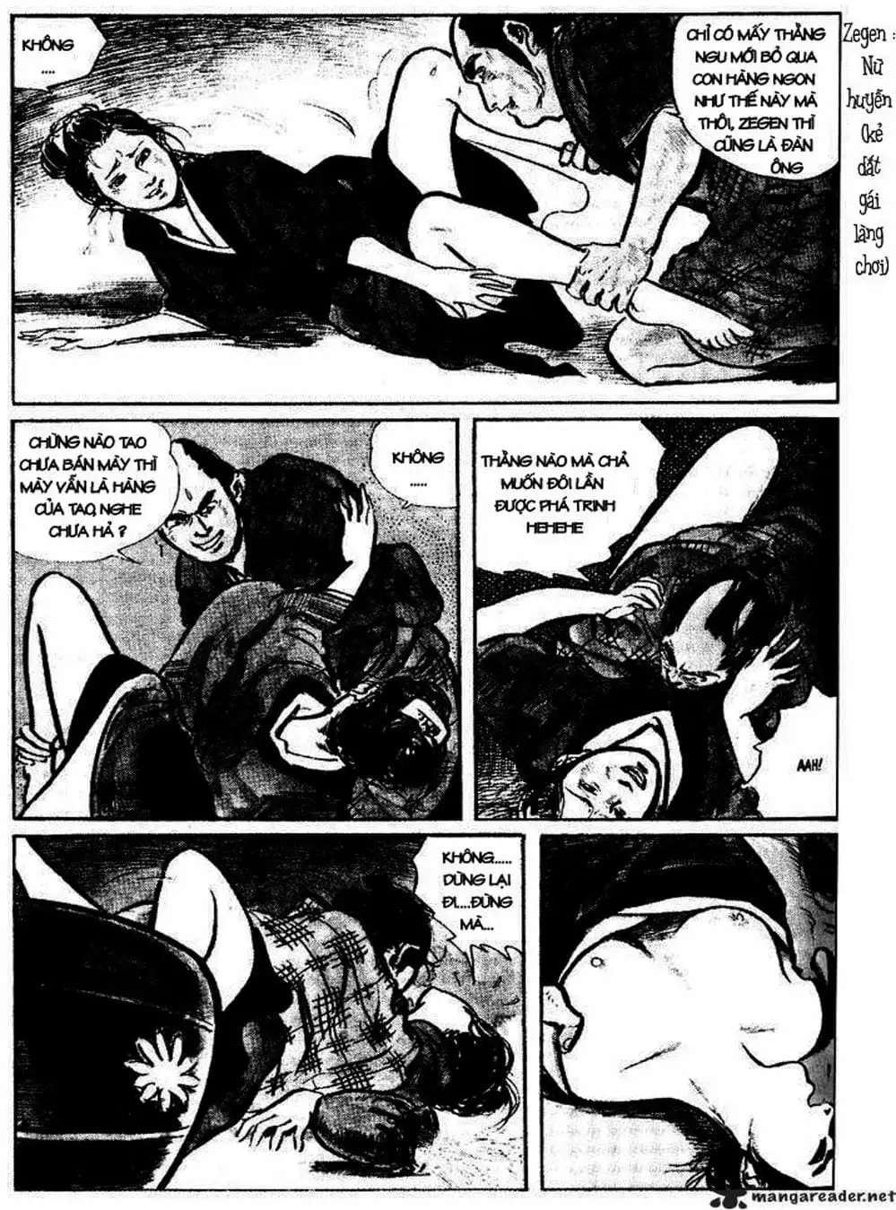 Truyện Tranh Sói Mang Con - Lone Wolf And Cub trang 5