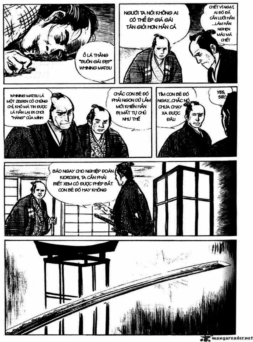 Truyện Tranh Sói Mang Con - Lone Wolf And Cub trang 5