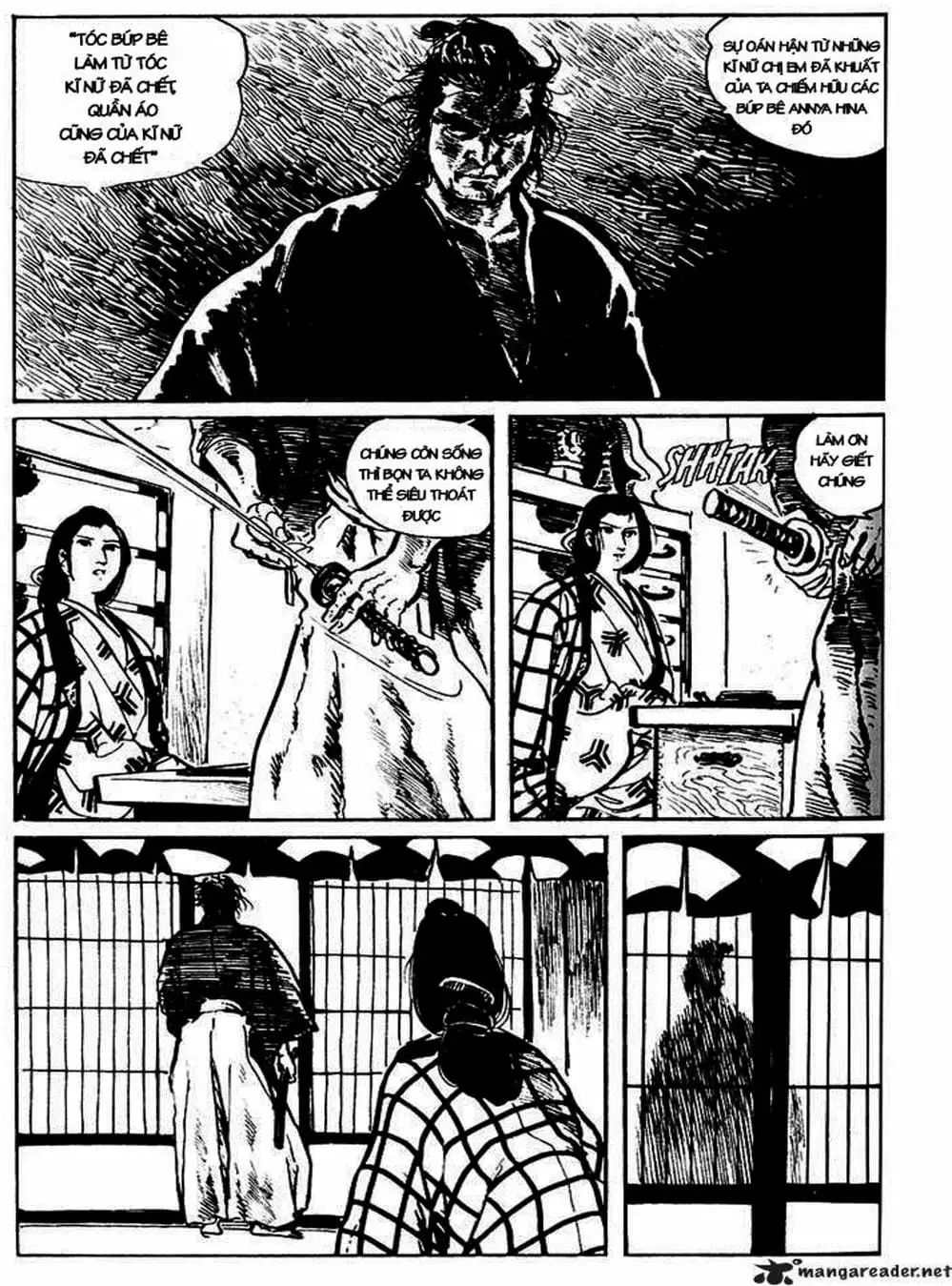 Truyện Tranh Sói Mang Con - Lone Wolf And Cub trang 5