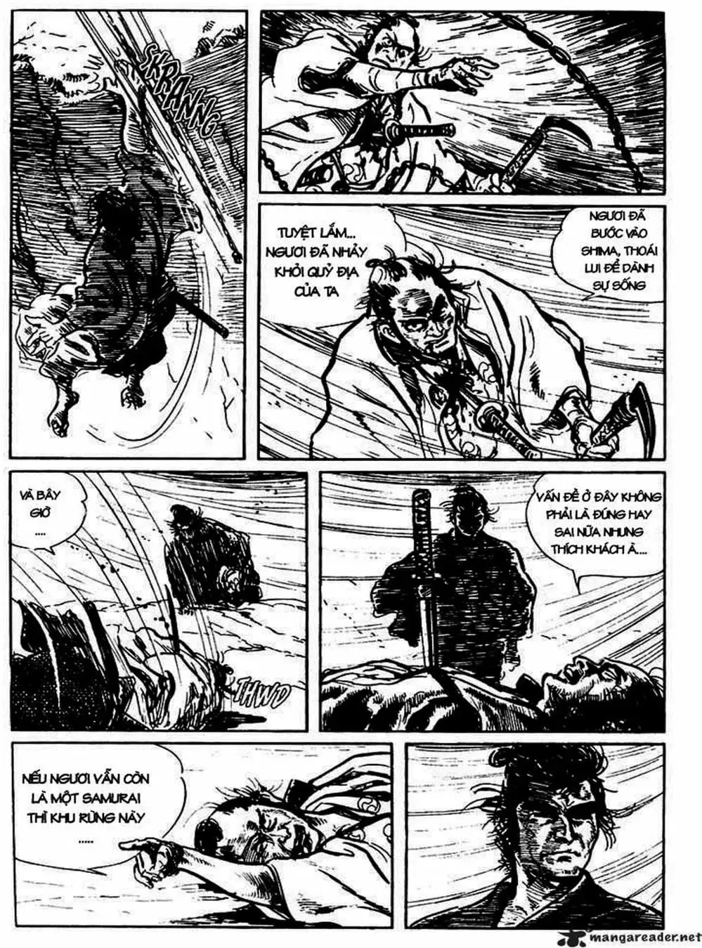 Truyện Tranh Sói Mang Con - Lone Wolf And Cub trang 5