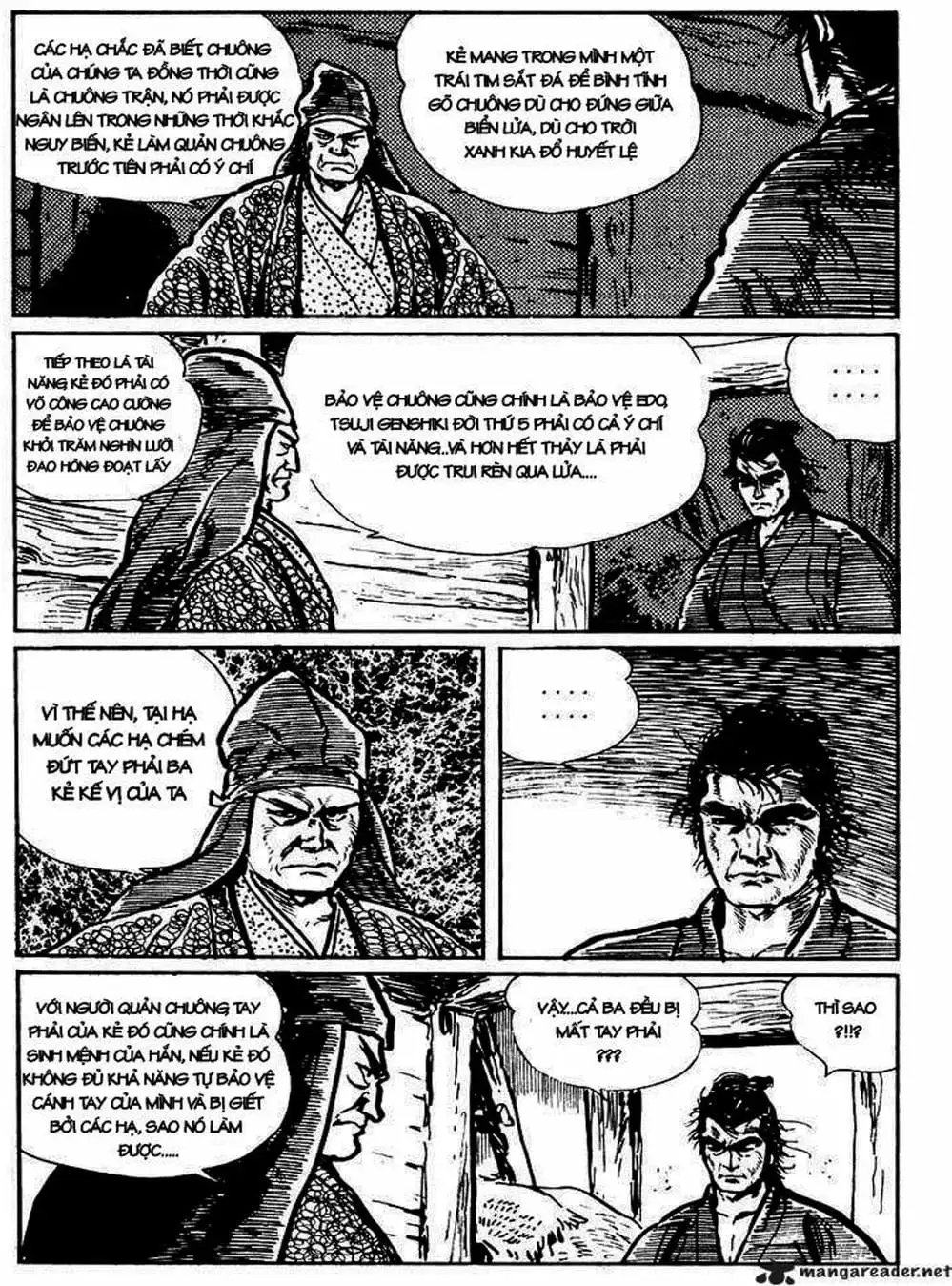 Truyện Tranh Sói Mang Con - Lone Wolf And Cub trang 5