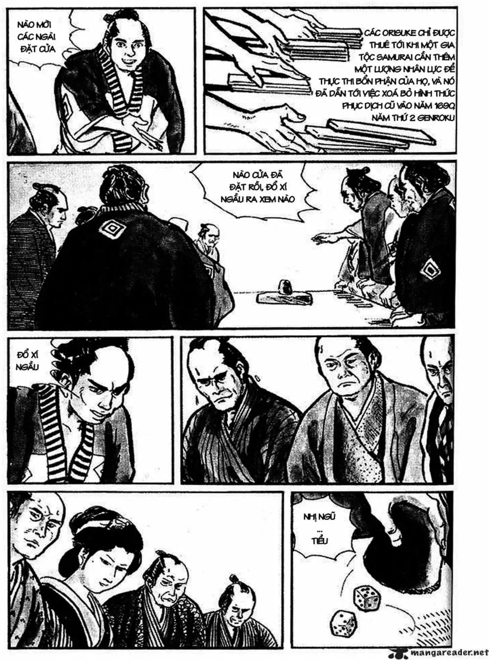 Truyện Tranh Sói Mang Con - Lone Wolf And Cub trang 5