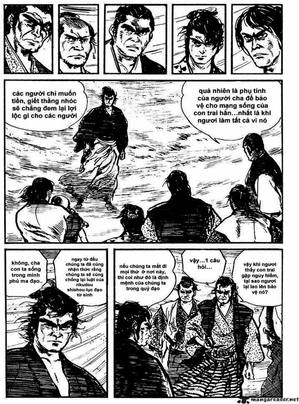 Truyện Tranh Sói Mang Con - Lone Wolf And Cub trang 5