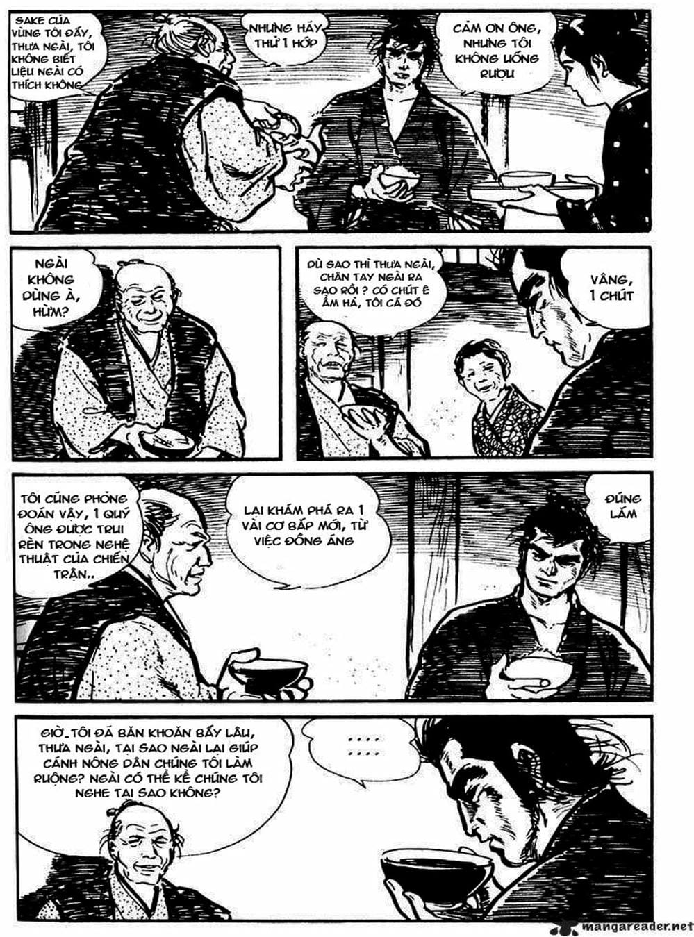 Truyện Tranh Sói Mang Con - Lone Wolf And Cub trang 5